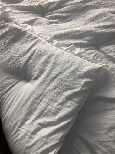 Piumino lavato